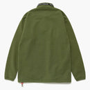 Human made stood collar sweatshirt green
