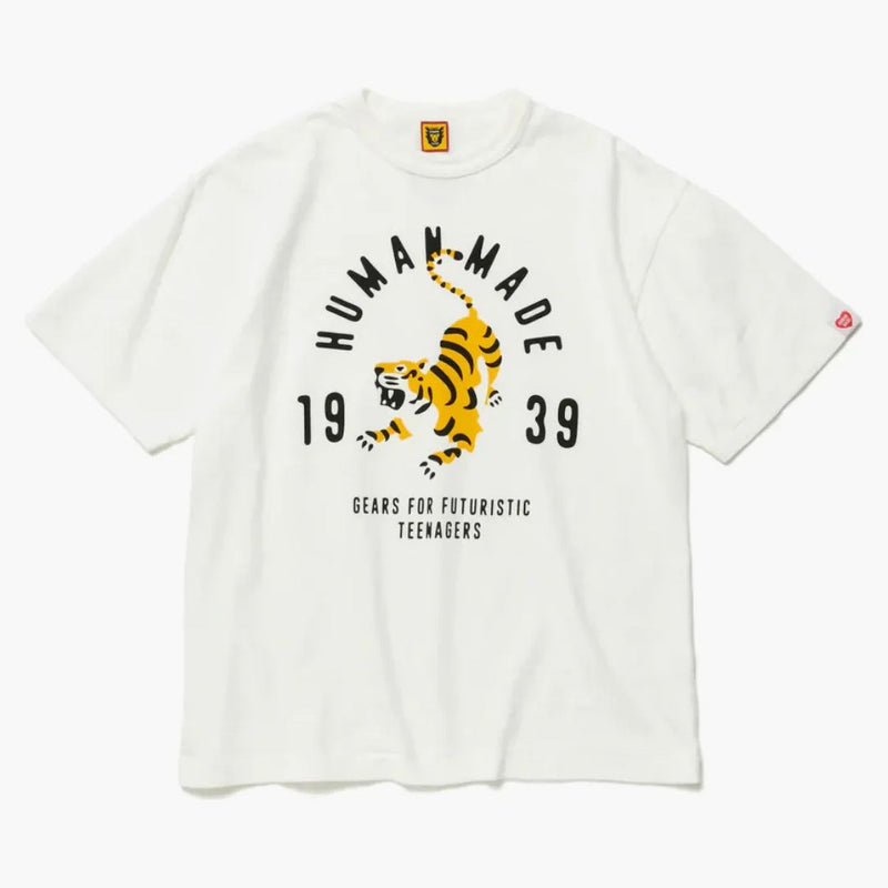 Human made tiger graphic