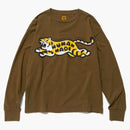 Human made tiger l/s t-shirt olive drab