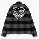 Human Made Wool Overshirt Black