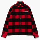 Human Made Wool Overhirt Red