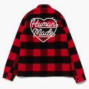 Human Made Wool Overhirt Red
