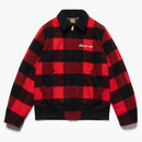 Human Made Zip-up Lumber Jacket Red