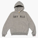 Human Made Zip Up Sweat Hoodie Gray