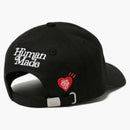Human Made X Brooklyn Machine Works X Girls Don't Cry 6 Panel Cap Black