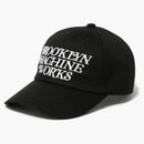 Human Made X Brooklyn Machine Works X Girls Don't Cry 6 Panel Cap Black