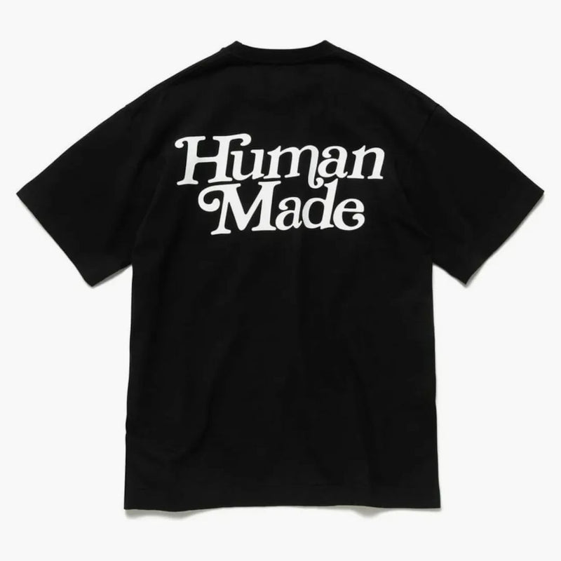 Human Made X Brooklyn Machine Works x Girls Don't Cry Camiseta Negra