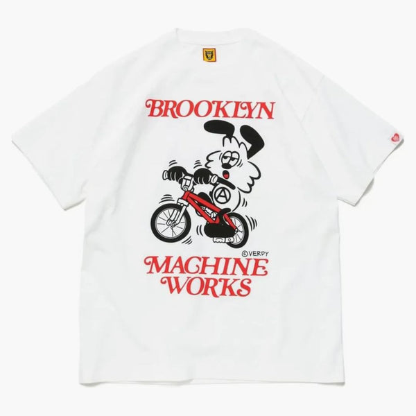 Human Made X Brooklyn Machine Works X Girls Don’t Cry T-Shirt White