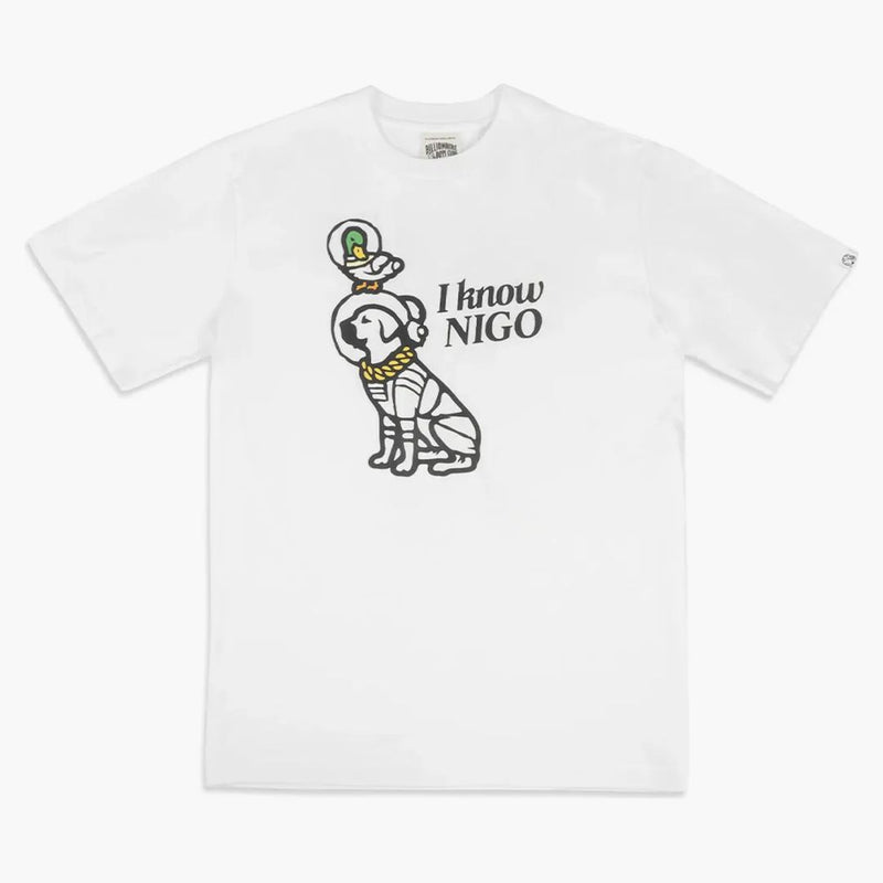 Human Made X Billionaire Boys Club I Know Nigo T-Shirt White