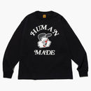 Human Made X Girls Don't Cry GDC White Day L/S T-shirt Black