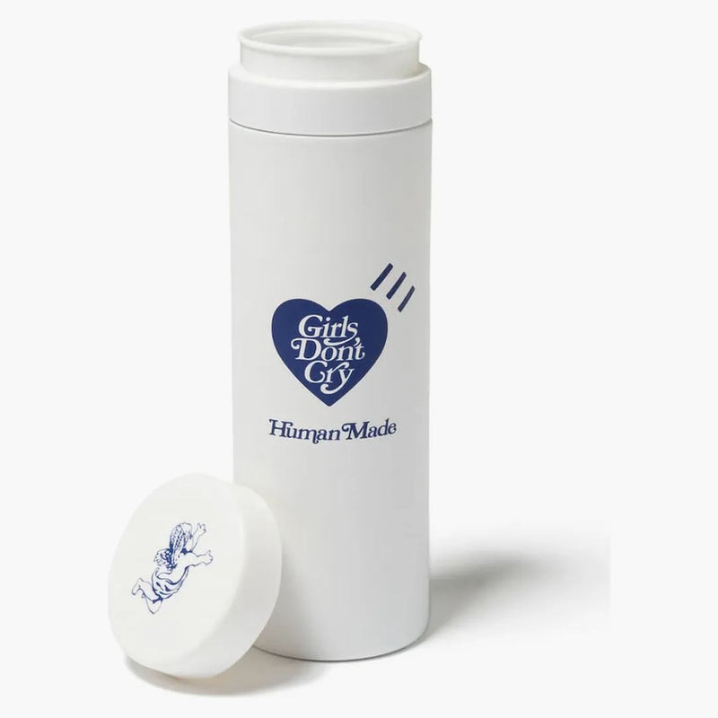 Human Made X Girls Don't Cry Gdc White Day Thermo Stainless Bottle (500ml) White