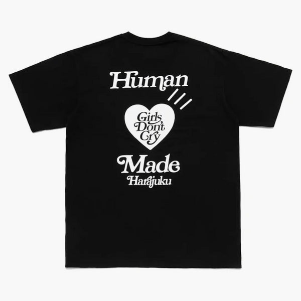 Human Made X Girls Don't Cry Harajuku T-shirt #2 Black