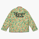 Human Made X Girls Don't Cry Heart Camo Jacket Green
