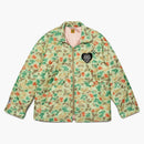 Human Made X Girls Don't Cry Heart Camo Jacket Green