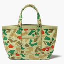 Human Made X Girls Don't Cry Heart Camo Small Dead Bag Green