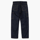 Lidské vyrobené x kaws džínové kalhoty indigo