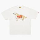 Human Made X Kaws Graphic T-Shirt White