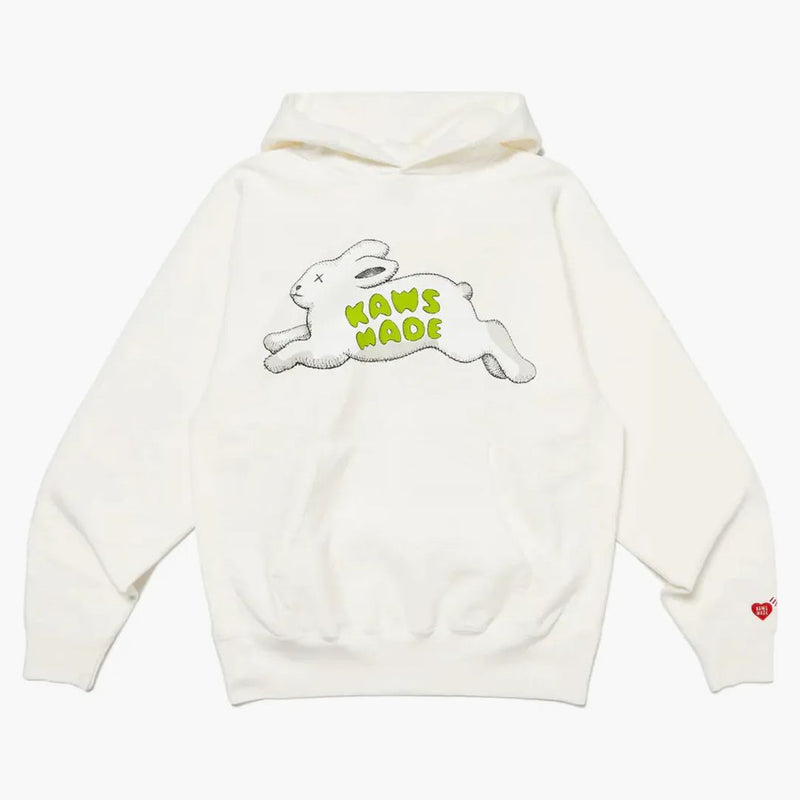 Human Made X Kaws Hoodie White