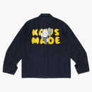 Human Made X Kaws Made Denim Coverall Jacket Indigo