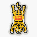 Humano hecho x kaws hecha estatera de flotación amarilla