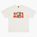 Lidské vyrobené x kaws vyrobily grafické I tričko (SS24) bílé