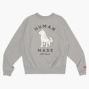 Human Made X Kaws Made II Sweatshirt Heather Gray