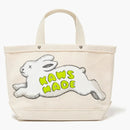 Human Made X Kaws Small Dead Bag White