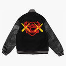 Human Made X Kaws Varsity II Jacket Black