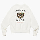 Human Made X crispy kreme crewneck sweatshirt white