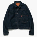 Giacca giapponese giapponese di X Levi Made Human Indigo