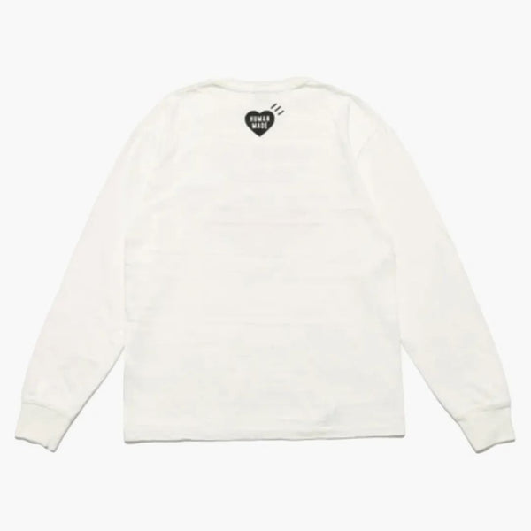 Human made x lil uzi vert l/s t-shirt white