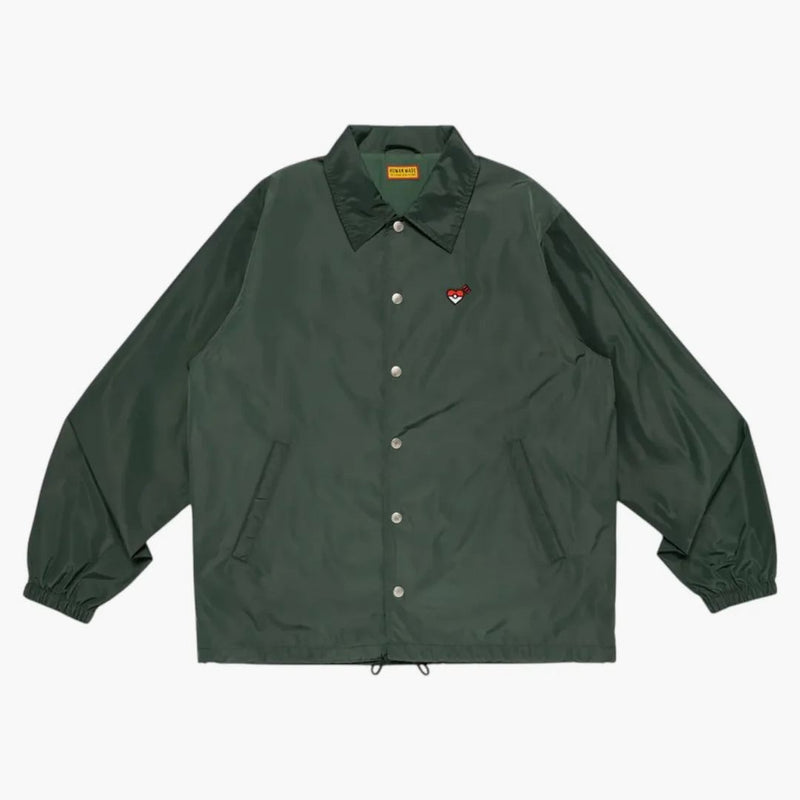 Human Made X Pokemon Coach Jacket Green