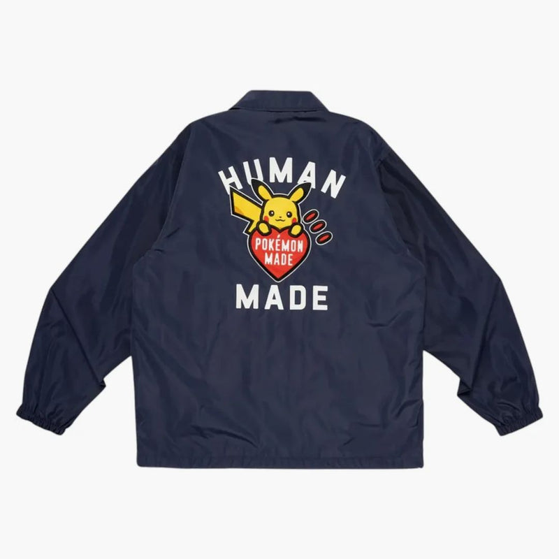 Human Made X Pokemon Coach Jacket Navy