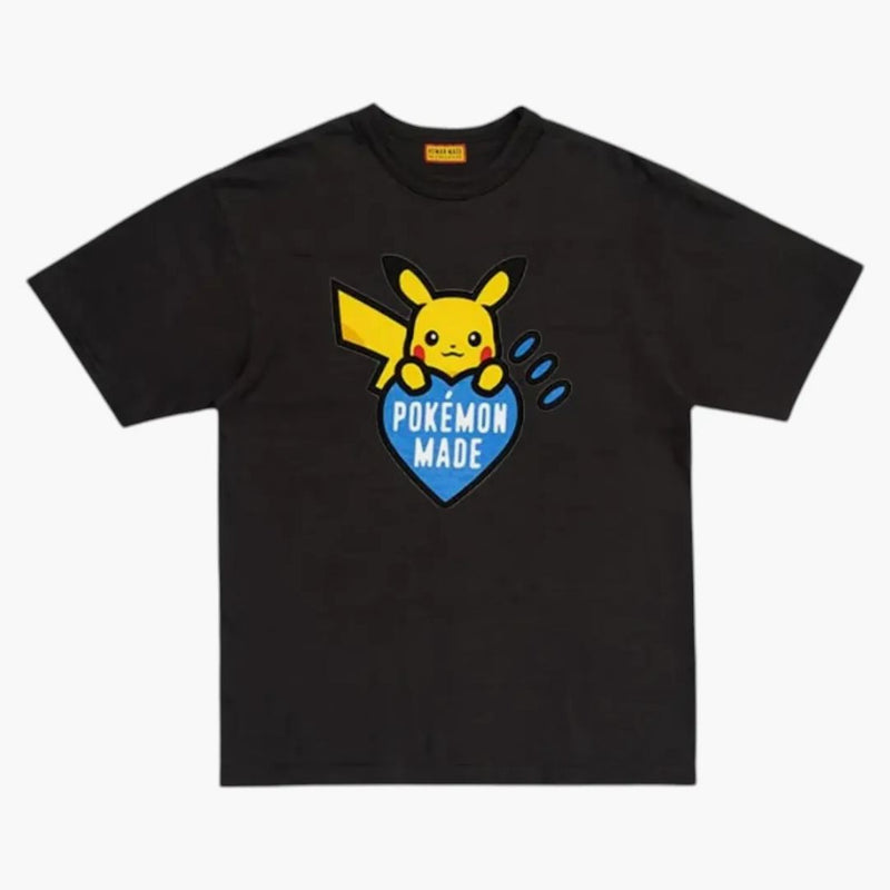 Human Made X Pokemon Graphic Pikachu Offline Store T-shirt Black