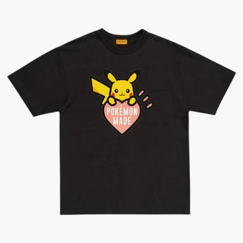 Human Made X Pokemon Graphic Pikachu Seoul T-shirt Black