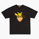 Human Made X Pokemon Graphic Pikachu Shibuya T-shirt Black