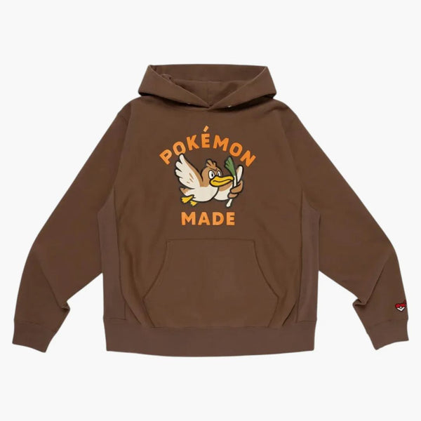 Human Made X Pokemon Heavy Weight Hoodie Brown