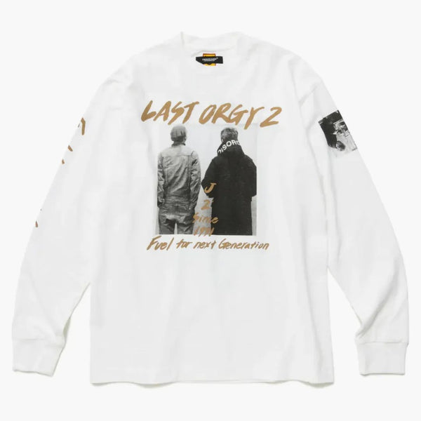 Human Made X Undercover Last Orgy 2 1991 L/s T-shirt White