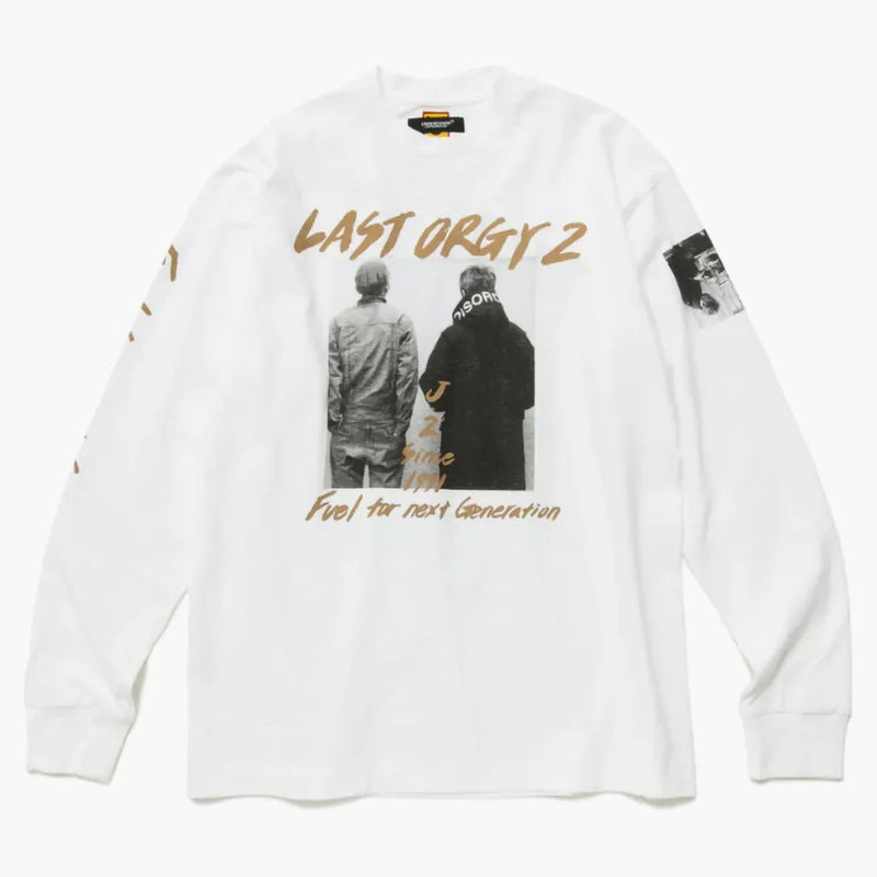 Human Made X Undercover Last Orgy 2 1991 L/s T-shirt White