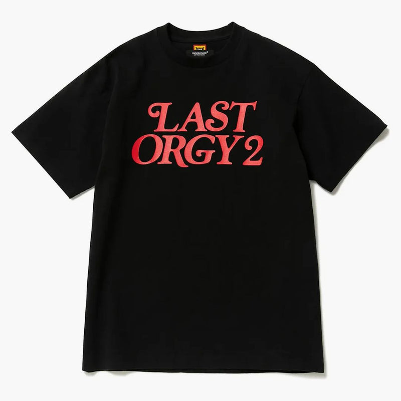 Lidské vyrobené x Undercover Last Orgy 2 GDC tričko černé