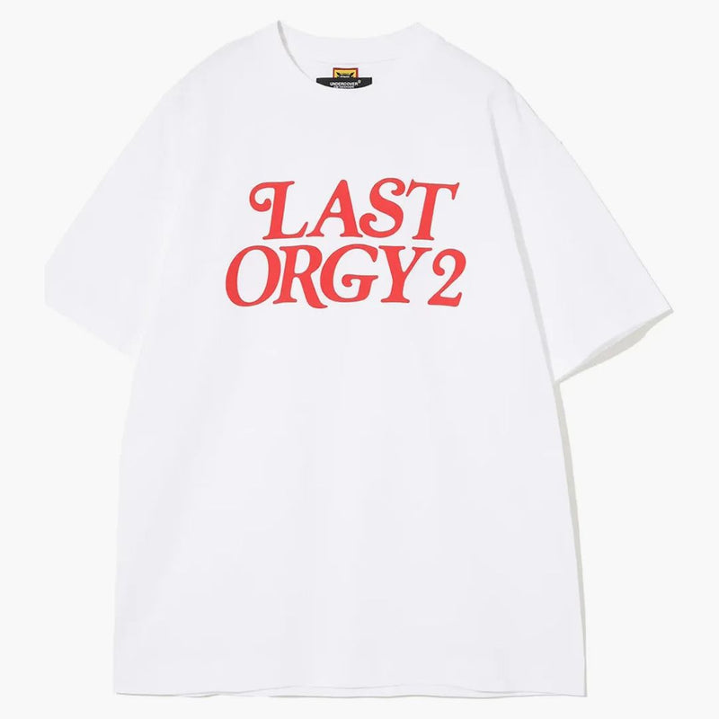 Lidské vyrobené x Undercover Last Orgy 2 GDC tričko bílé