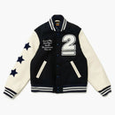 Humano Hecho X Undercover Last Orgy 2 Varsity Chaqueta Navy
