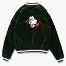 Humano hecho x Verdy Vick Yokosuka Chaqueta reversible Verde