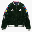 Humano hecho x Verdy Vick Yokosuka Chaqueta reversible Verde