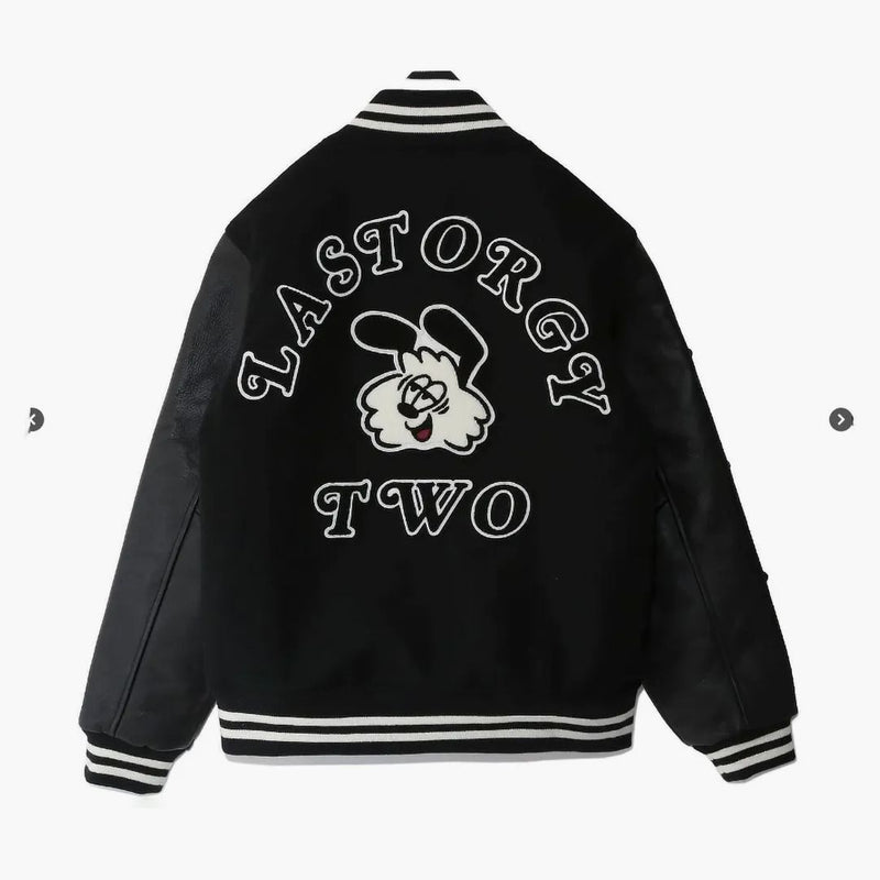 Human Made X Verdy X Undercover Last Orgy 2 Complexcon Exclusive Varsity Jacket Black