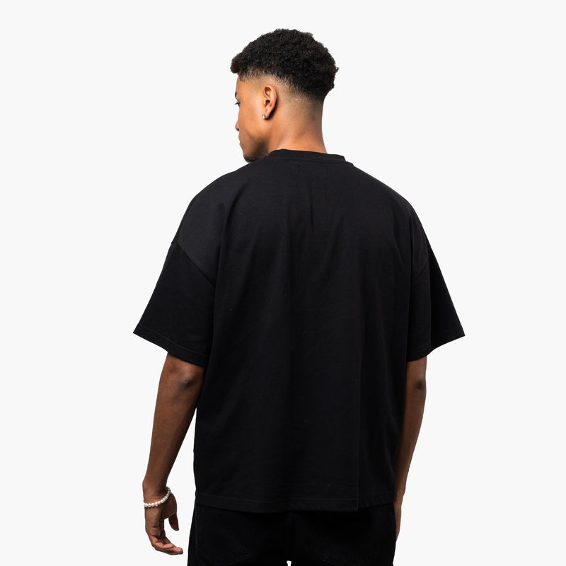 Hypeneedz Basics 3.0 Tee Black Rückseite