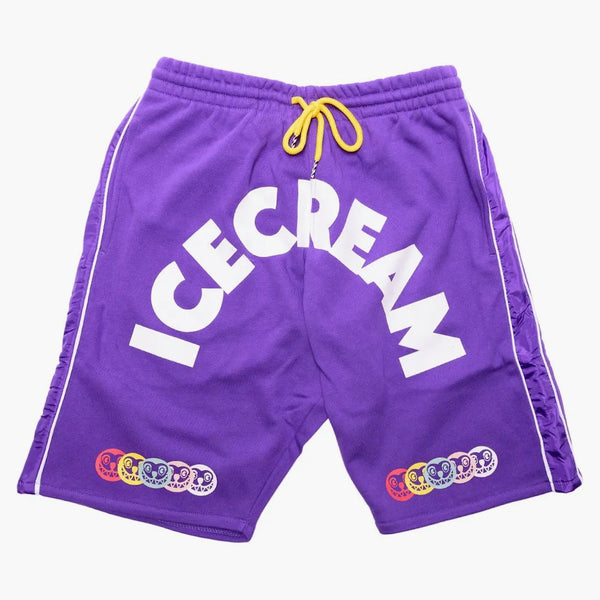 Glassbågshorts lila