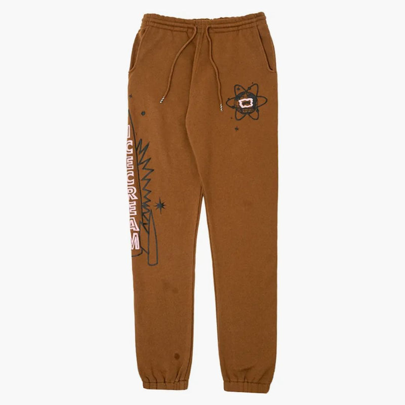 Ice Cream Atomic Sweatpants Brown