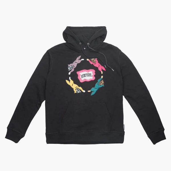 Glass Chase hoodie svart