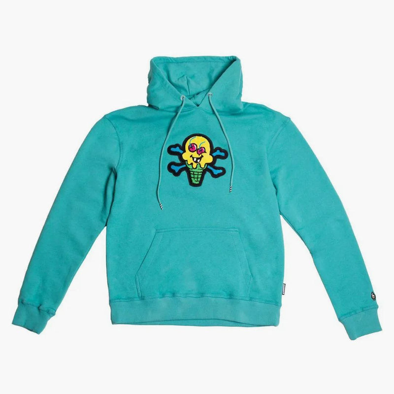 Zmrzlina Chenille Hoodie Blue/Aqua